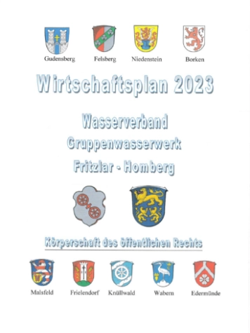 Deckblatt Wirtschaftsplan 2023